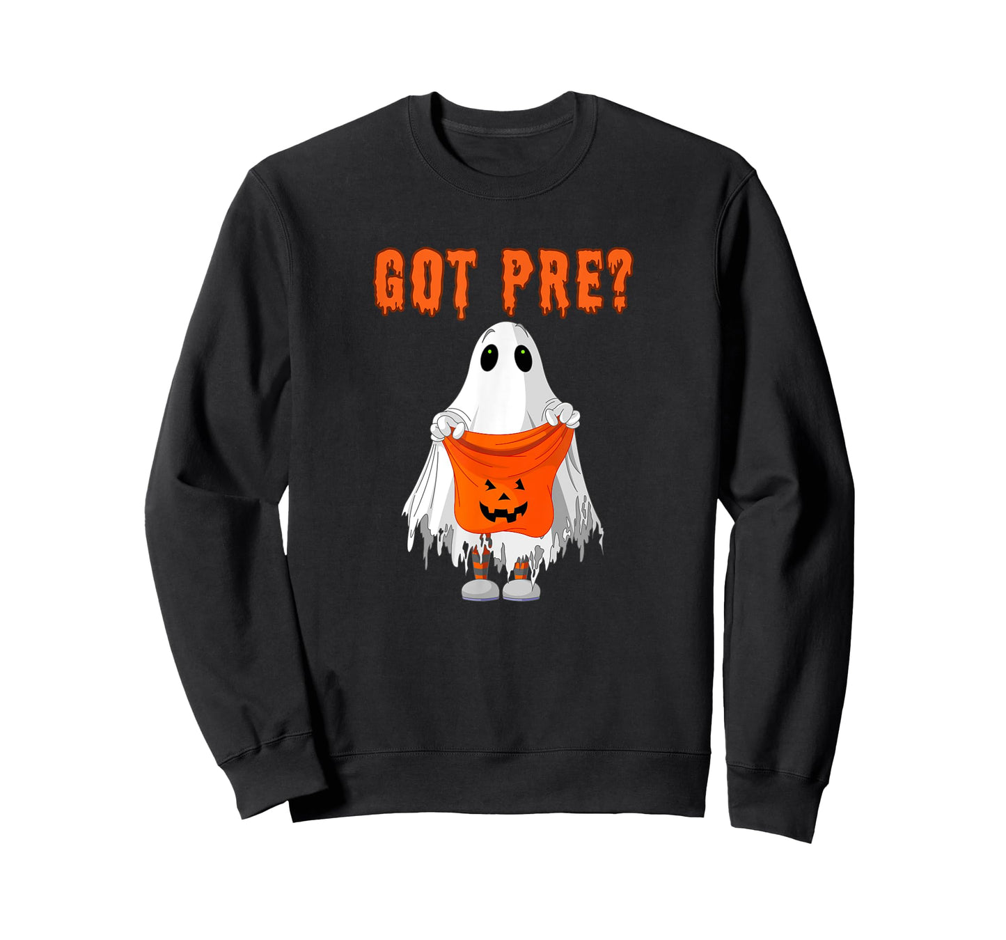 Halloween Gym Pump Cover Got Preworkout Trick or Treat Ghost T-Shirt