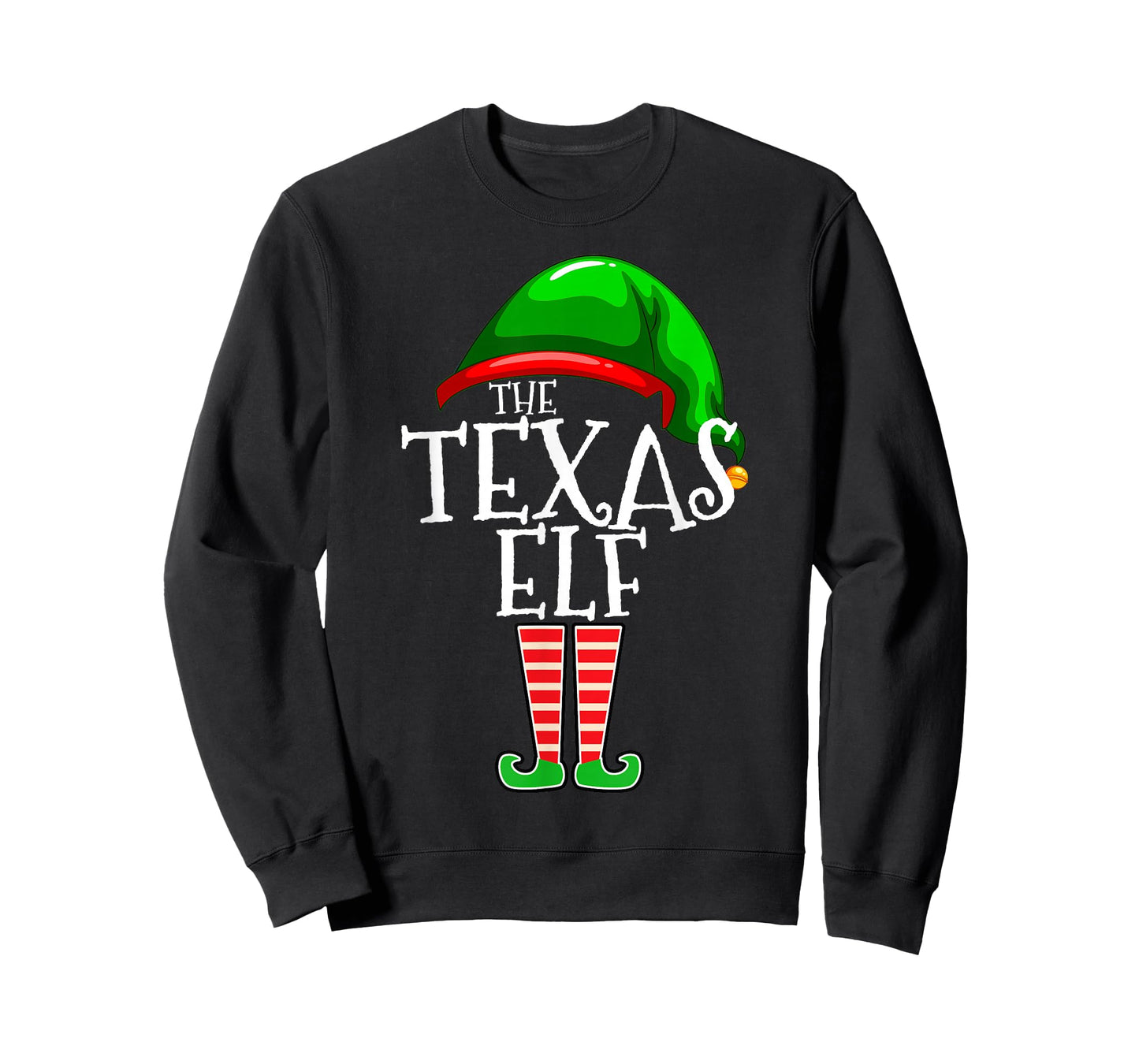 Texas Elf Group Matching Family Christmas Gift Costume Set T-Shirt