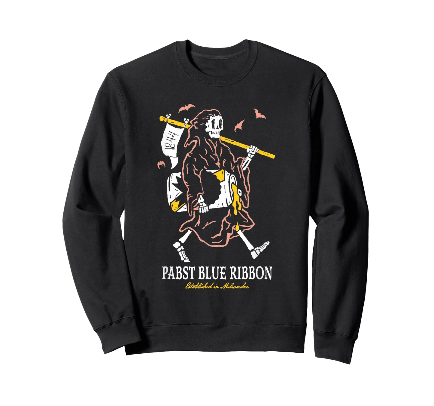 Pabst Blue Ribbon Pastel Reaper T-Shirt