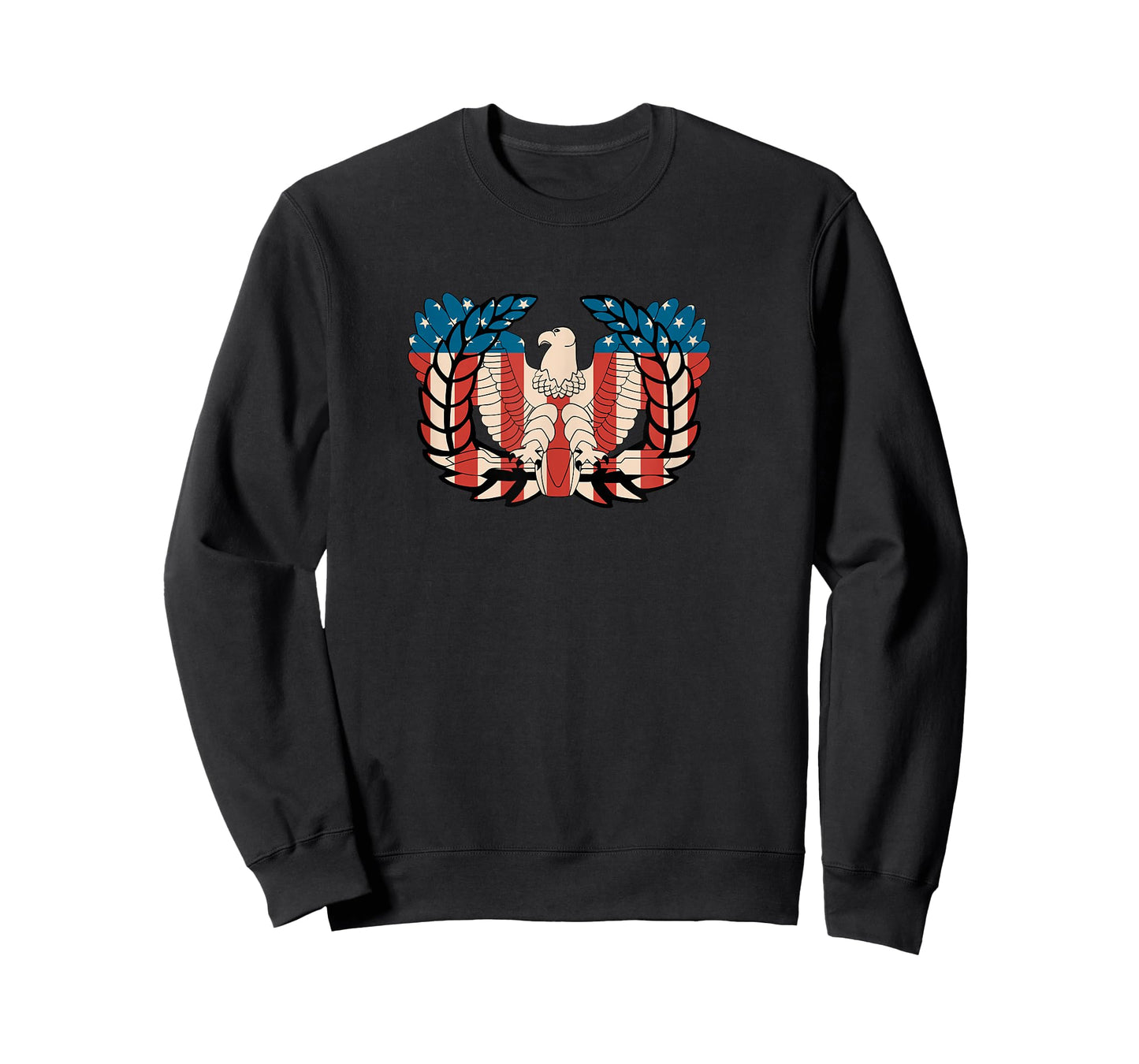 US Army Warrant Officer Corps Eagle Rising - Retro Flag T-Shirt