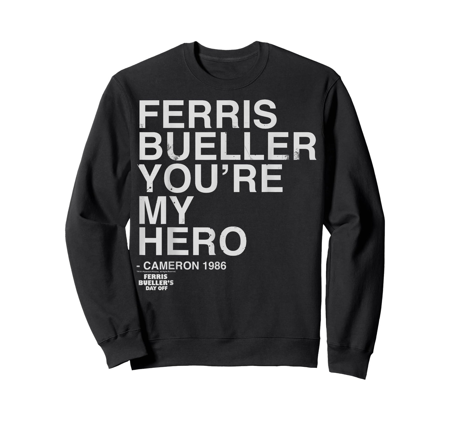 Ferris Bueller's Day Off You're My Hero Ferris Cameron T-Shirt