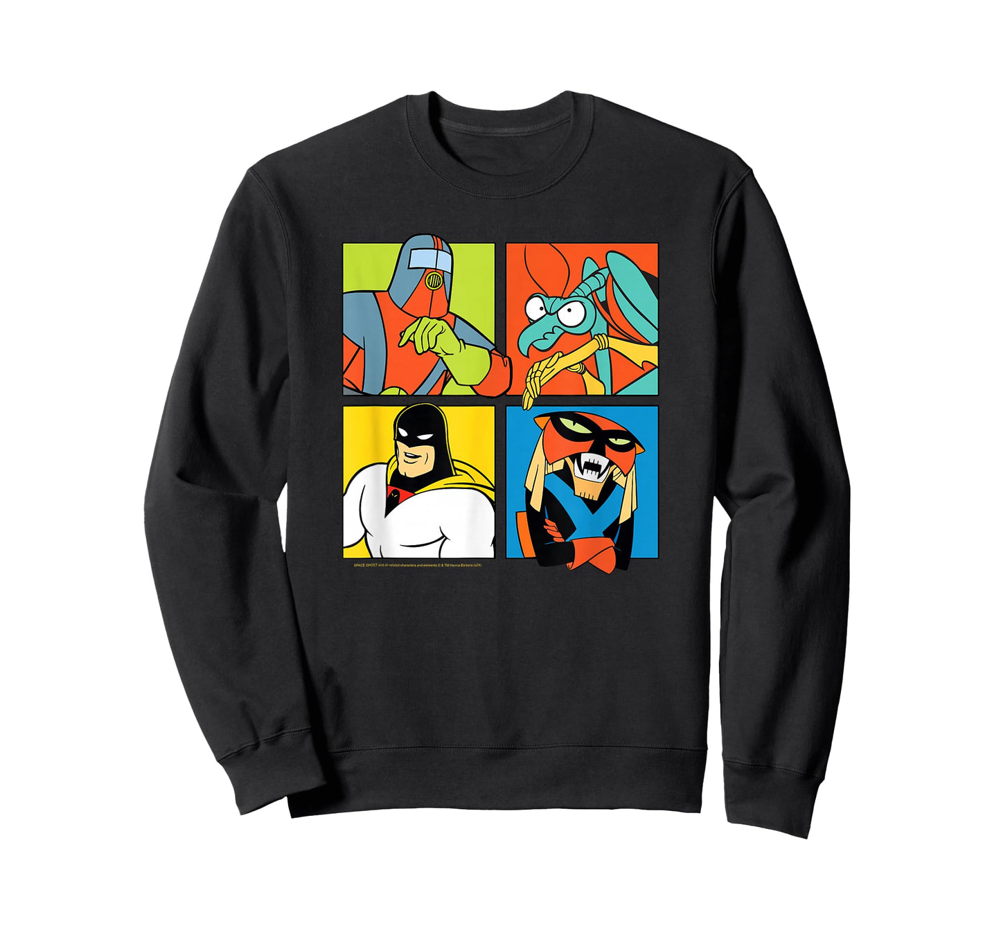 Space Ghost Coast to Coast Hero Villains T-Shirt