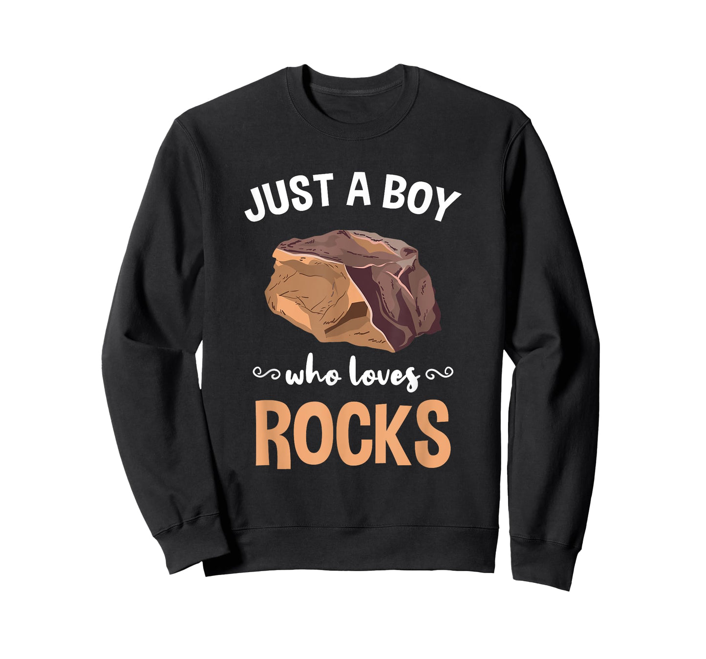 Just A Boy Who Loves Rocks Rock Collector T-Shirt