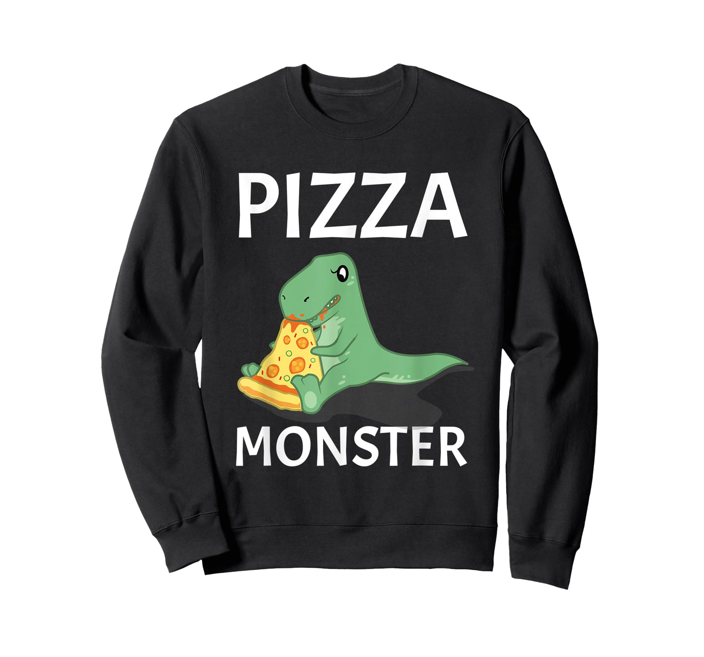 Dinosaur Pizza Monster T-Shirt. Italian Cheese Cooking