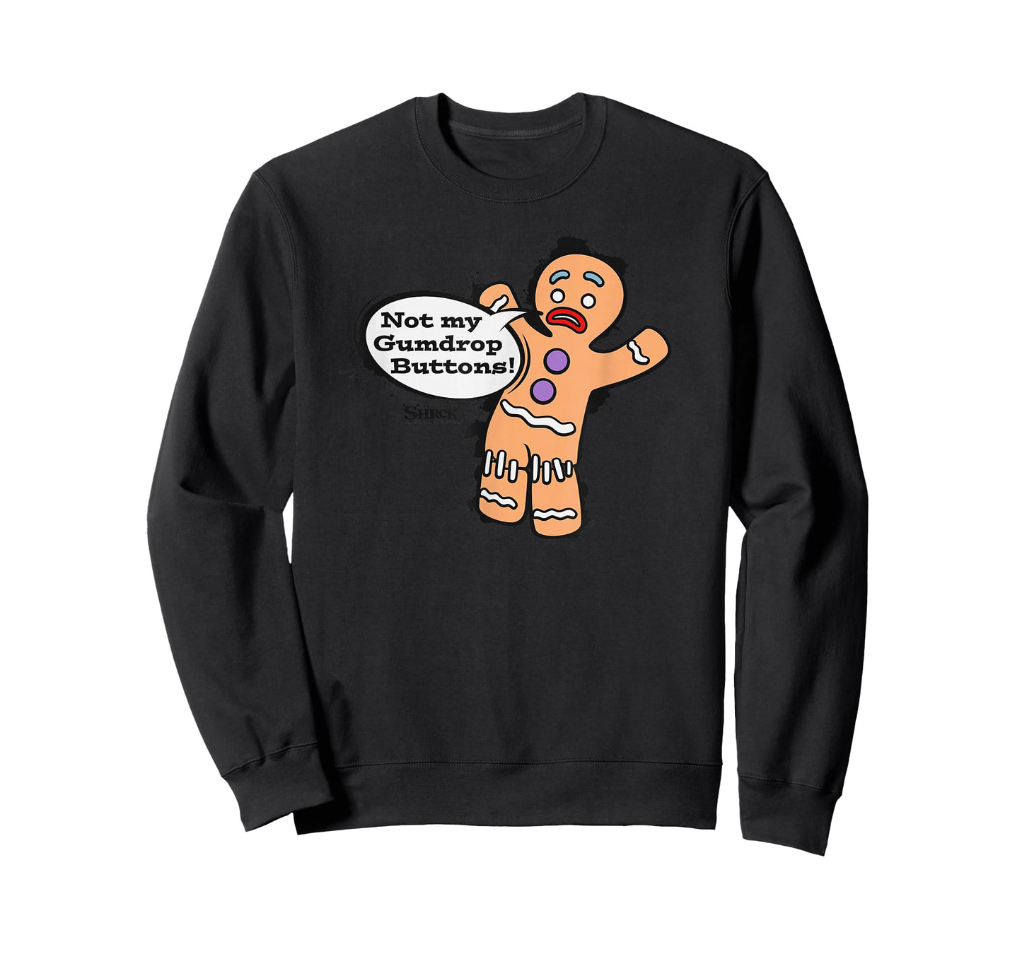 Shrek Gingy Not My Gumdrop Buttons T-Shirt