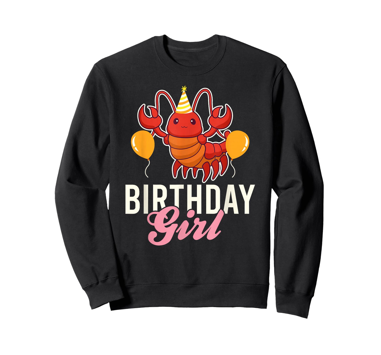 Cute Lobster Birthday Girl T-Shirt