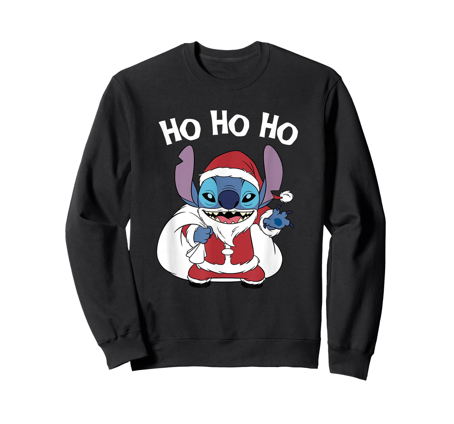 Disney Lilo & Stitch Christmas Santa Claus Stitch Ho Ho Ho T-Shirt
