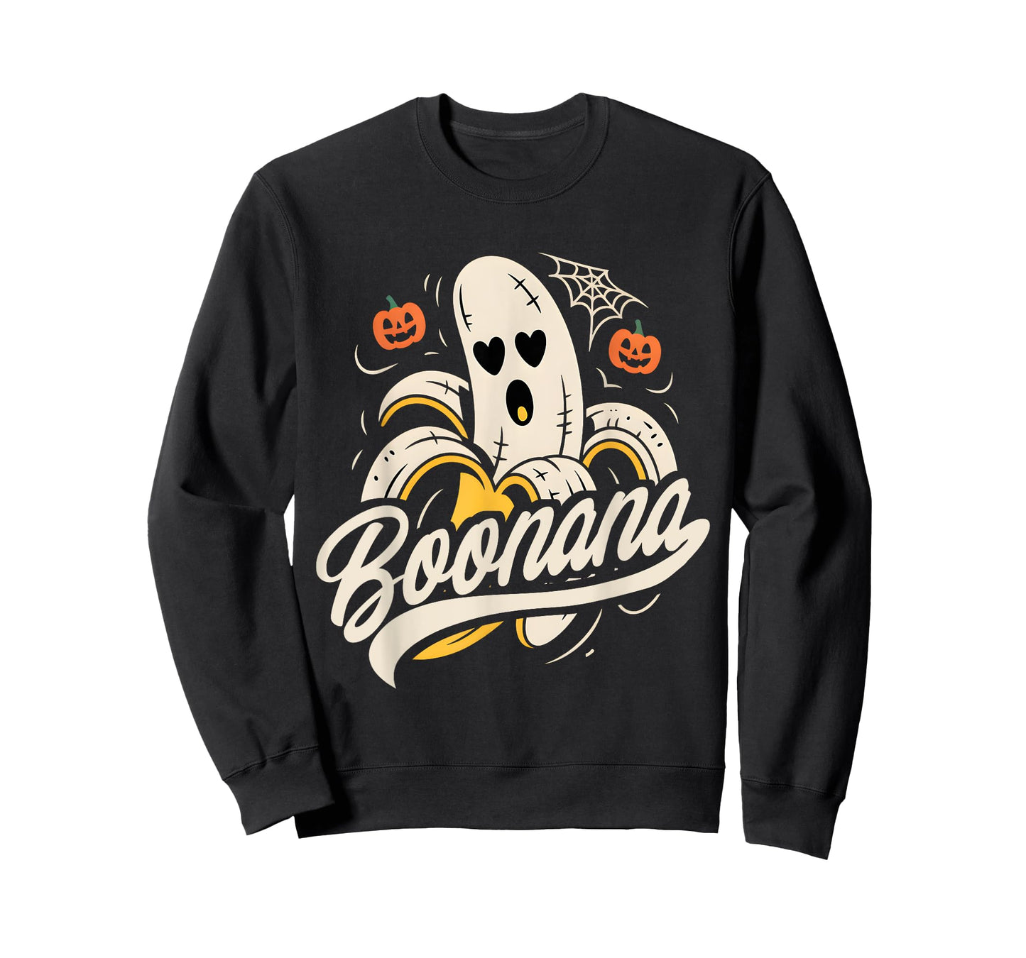 Boonana Banana Ghost Funny Halloween Shirt – Cute Spooky T-Shirt