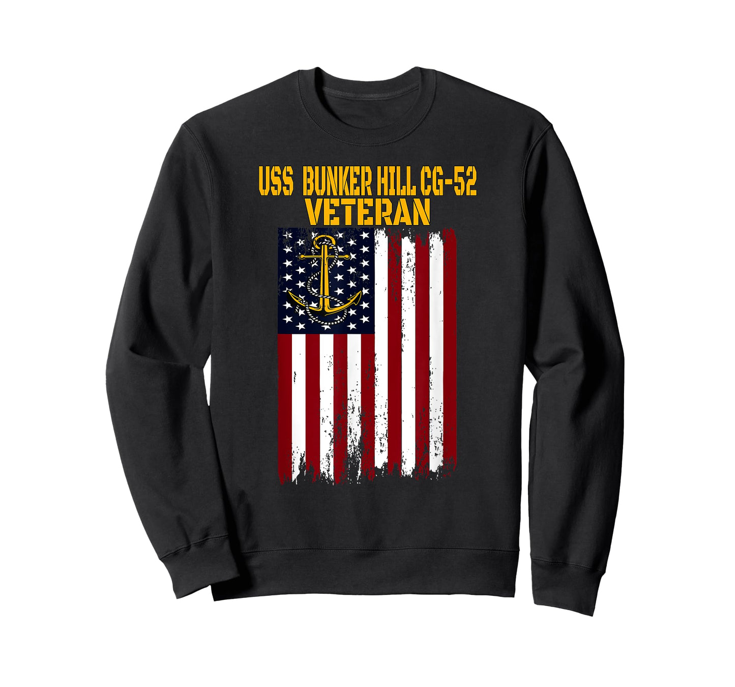 USS Bunker Hill CG-52 Cruiser Veterans Day Father's Day T-Shirt
