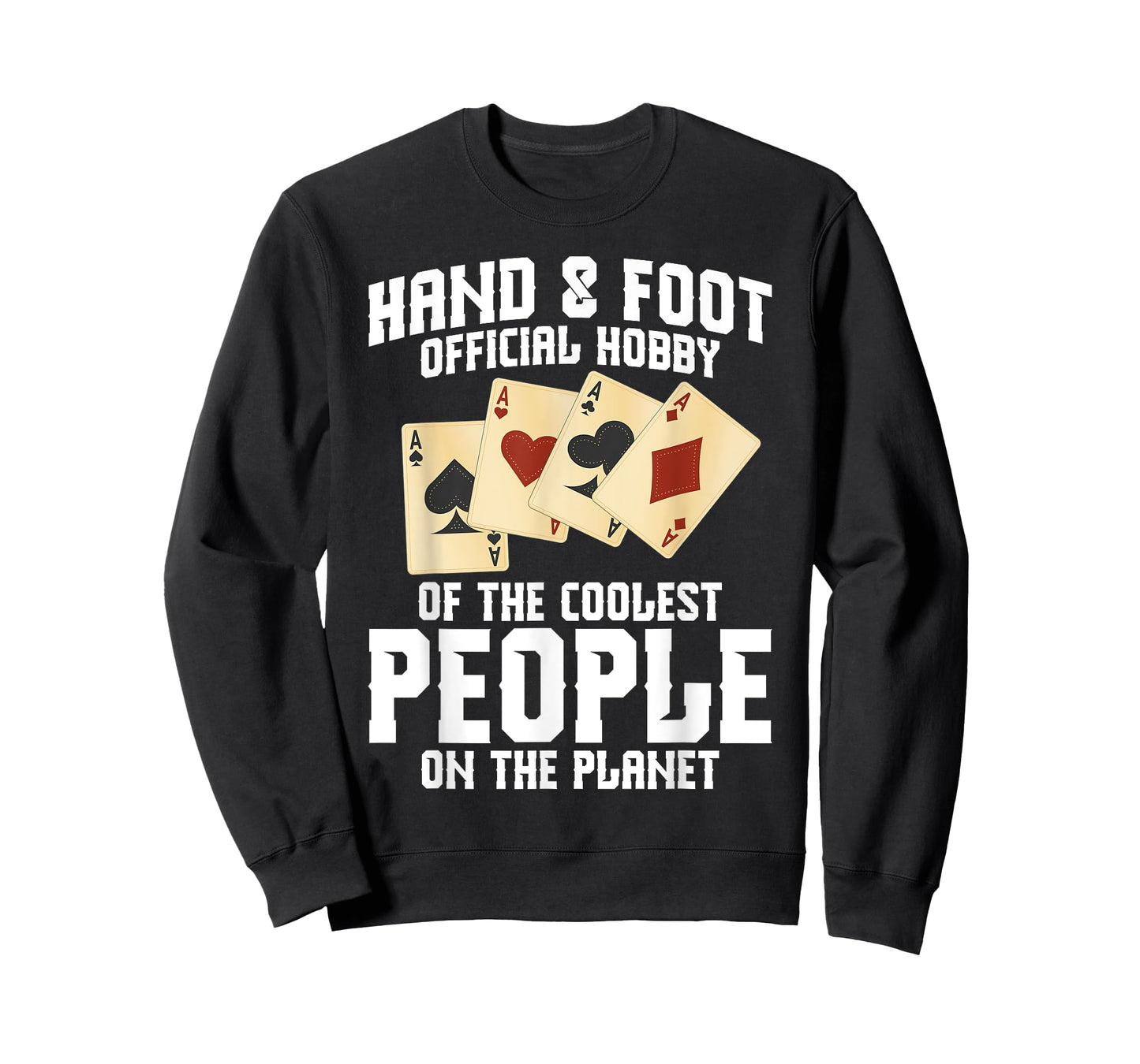 Hand&Foot Score Partner Card Game Set Player Hand and Foot T-Shirt