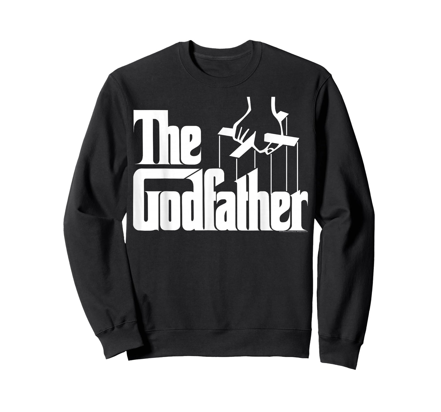 The Godfather Original White Title Logo T-Shirt Small