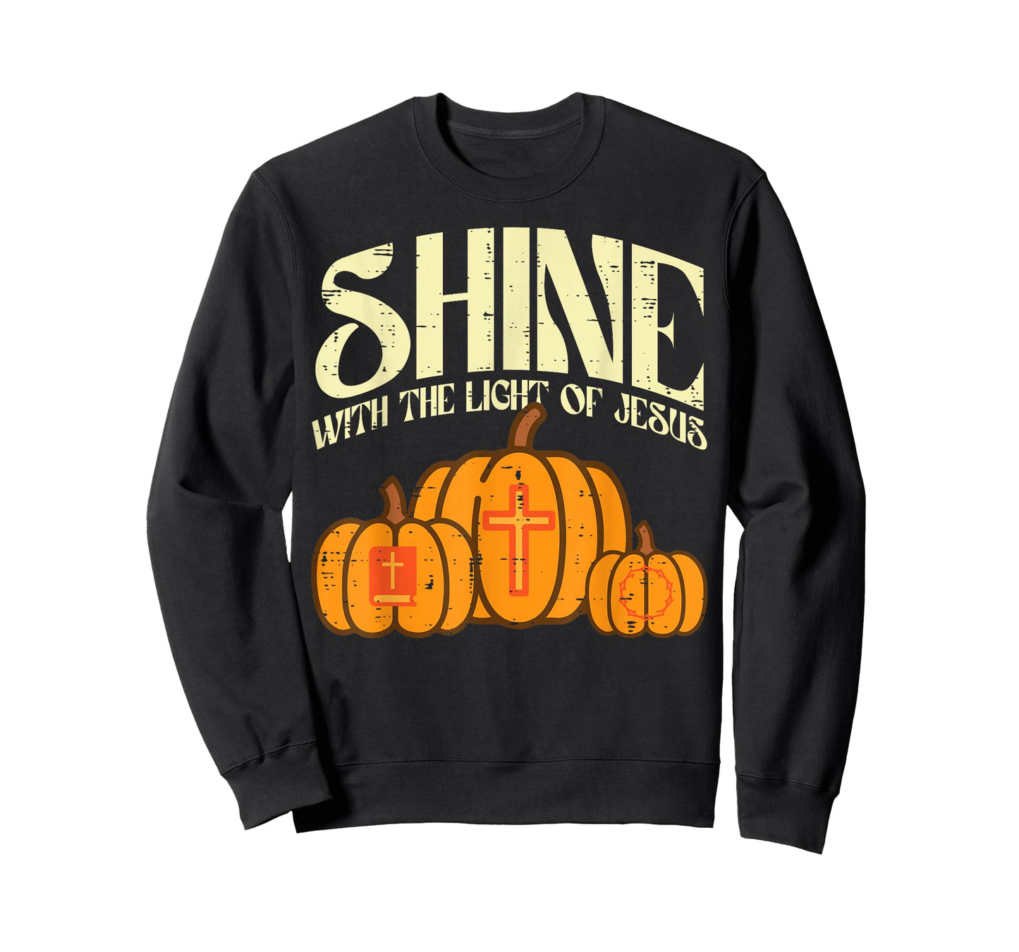 Halloween Shine Light Jesus Costume Christian Men Women Kids T-Shirt