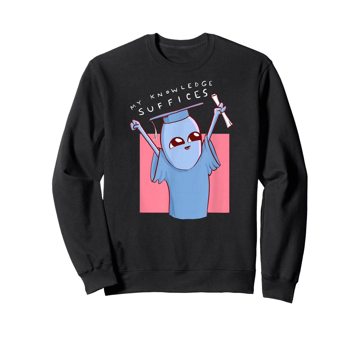 Threadless Nathan W. Pyle My Knowledge Suffices Graphic T-Shirt