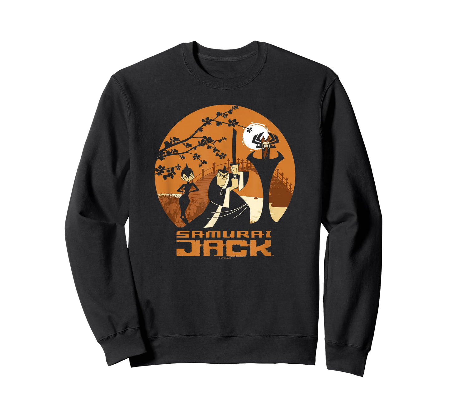 Samurai Jack Halloween Group Shot Character Poster T-Shirt