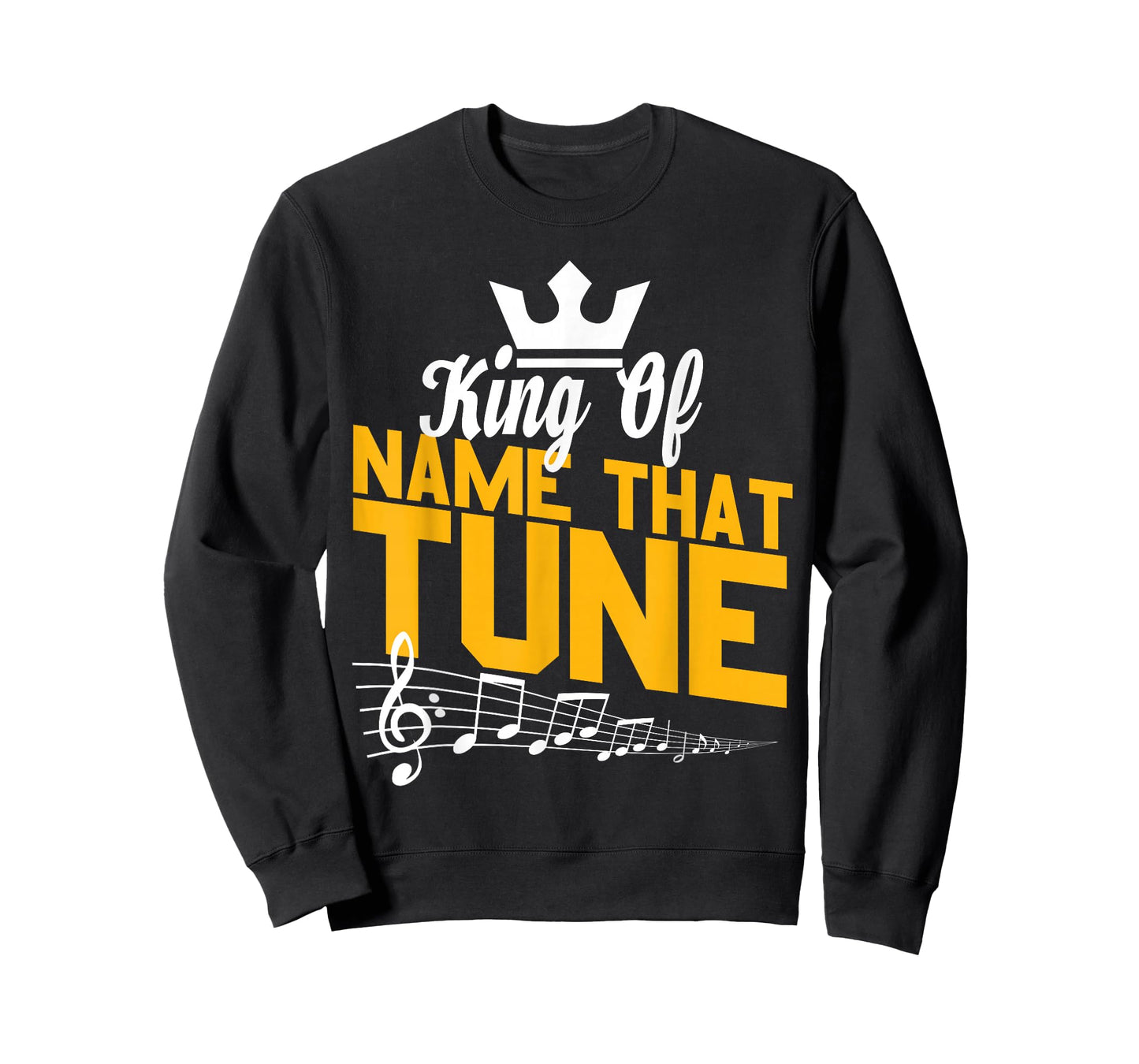Name That Tune Trivia Night King Funny T-Shirt