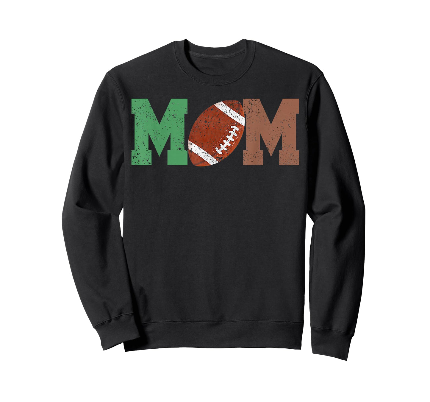 Mom of The 1 Year Old Football 1st Year Down Birthday Party T-Shirt