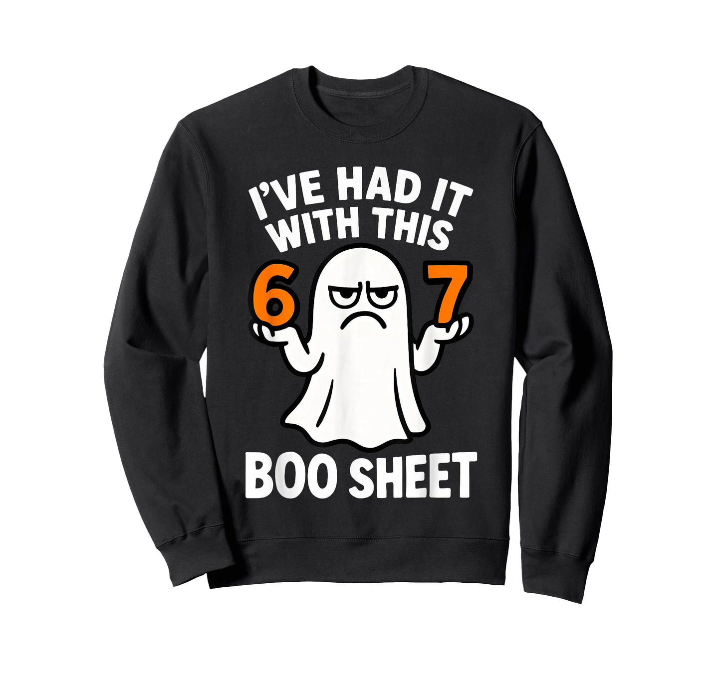 67 Meme Halloween Costume 6 7 Funny Boo Sheet Six Seven 6-7 T-Shirt