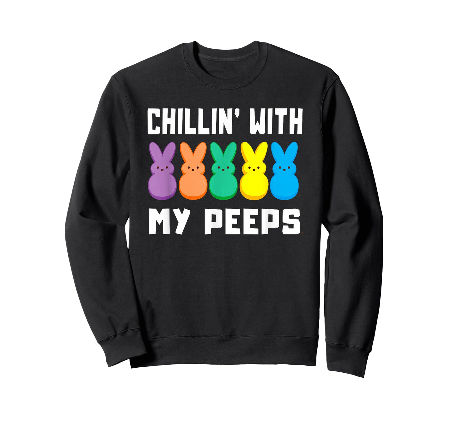 Peeps Easter Chillin' With My Peeps Bunnies T-Shirt
