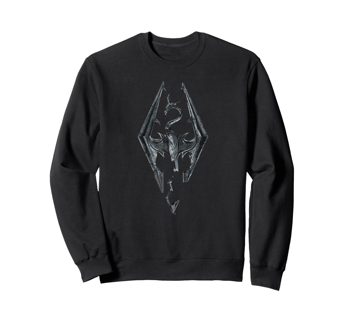 Elder Scrolls Skyrim Dragon Emblem Video Game T-Shirt