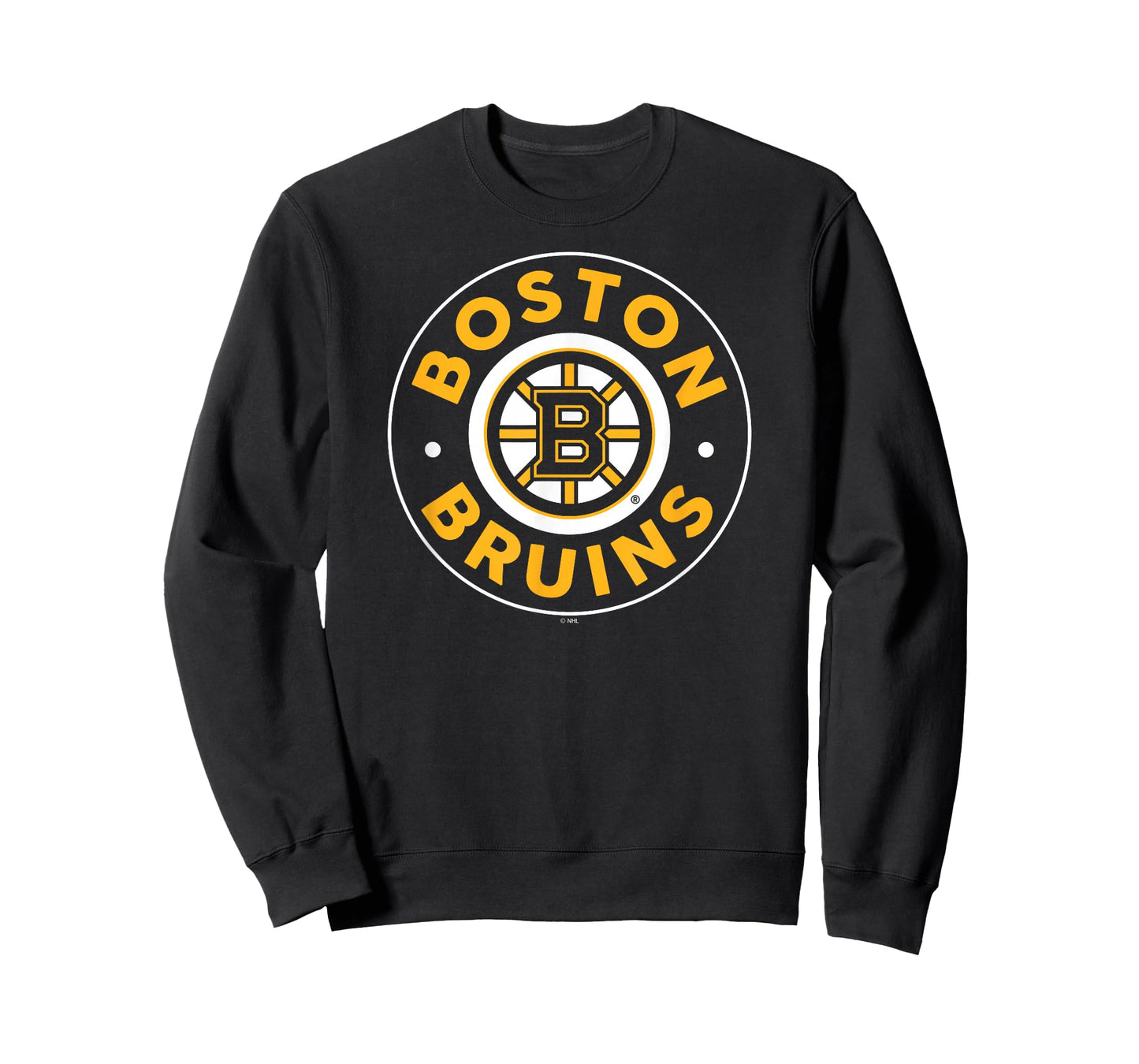 Boston Bruins Symbol Black Officially Licensed T-Shirt