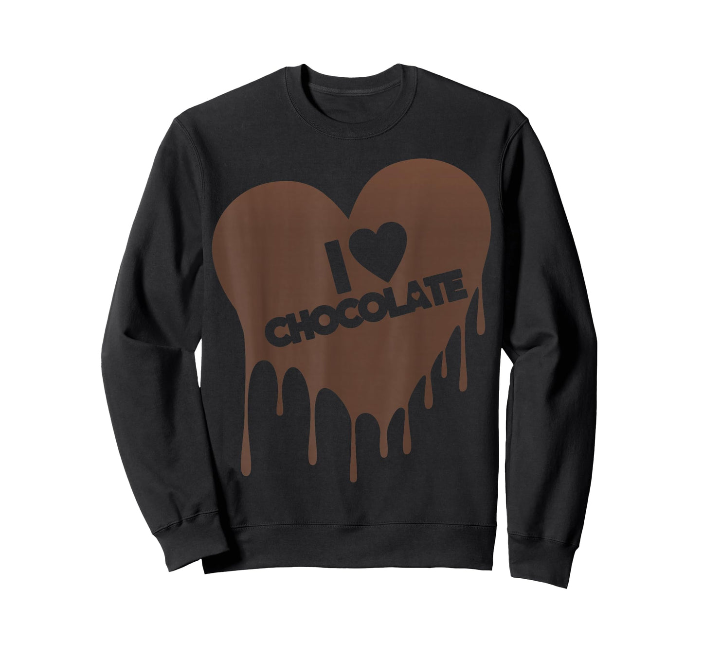 I Love Chocolate T-shirt - Candy Heart Lover Shirt T-Shirt