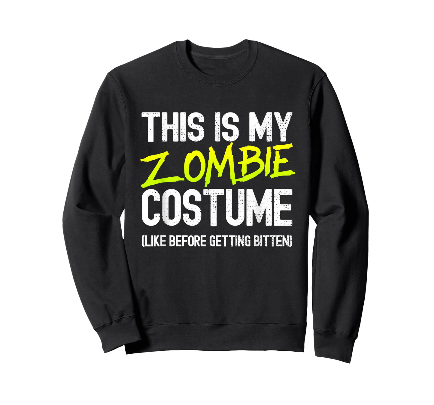 Zombie Costume Funny Easy Lazy Zombie Halloween Costume T-Shirt