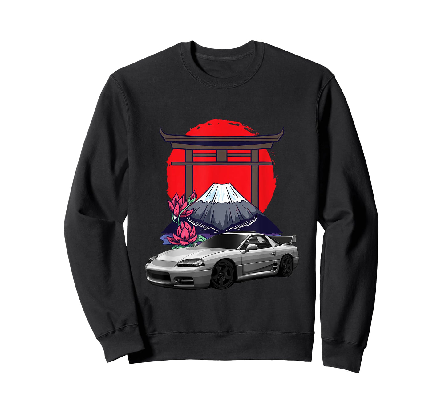 JDM 3000GT Car Tuning Japan Japan Shinto Drift T-Shirt
