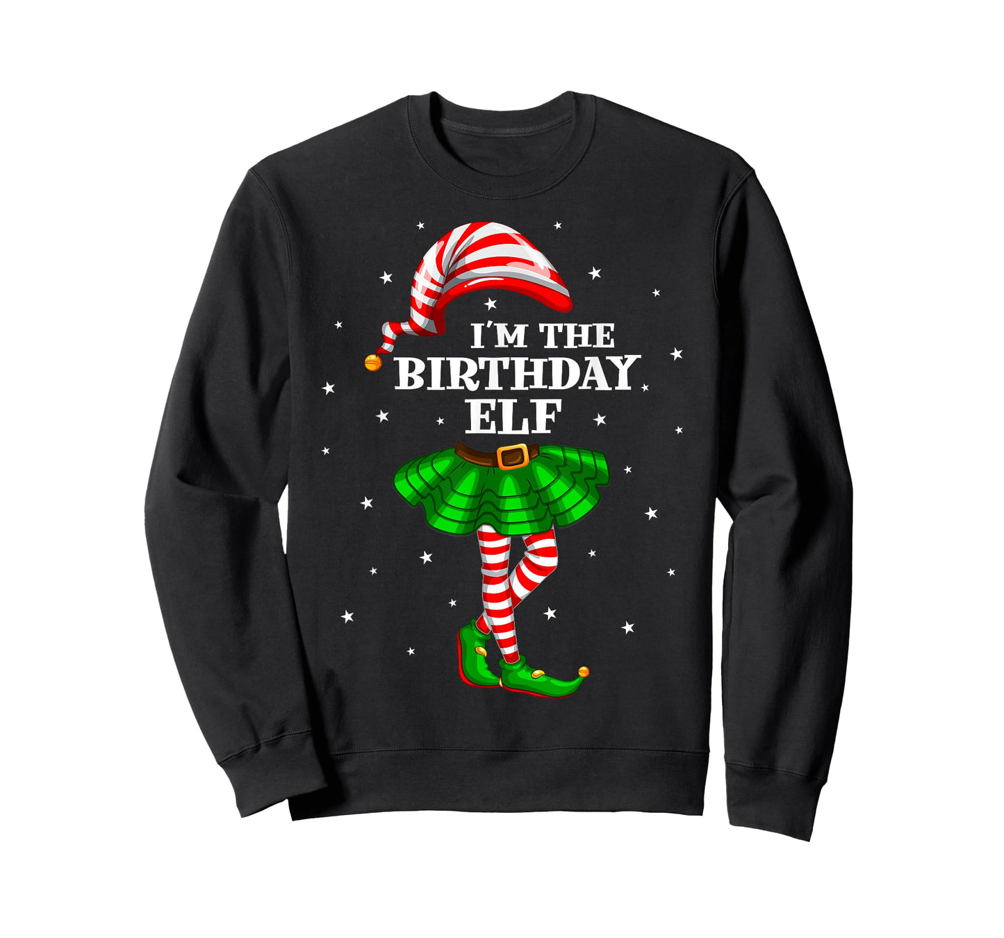 Matching Family Group I'm The Birthday Elf Christmas T-Shirt