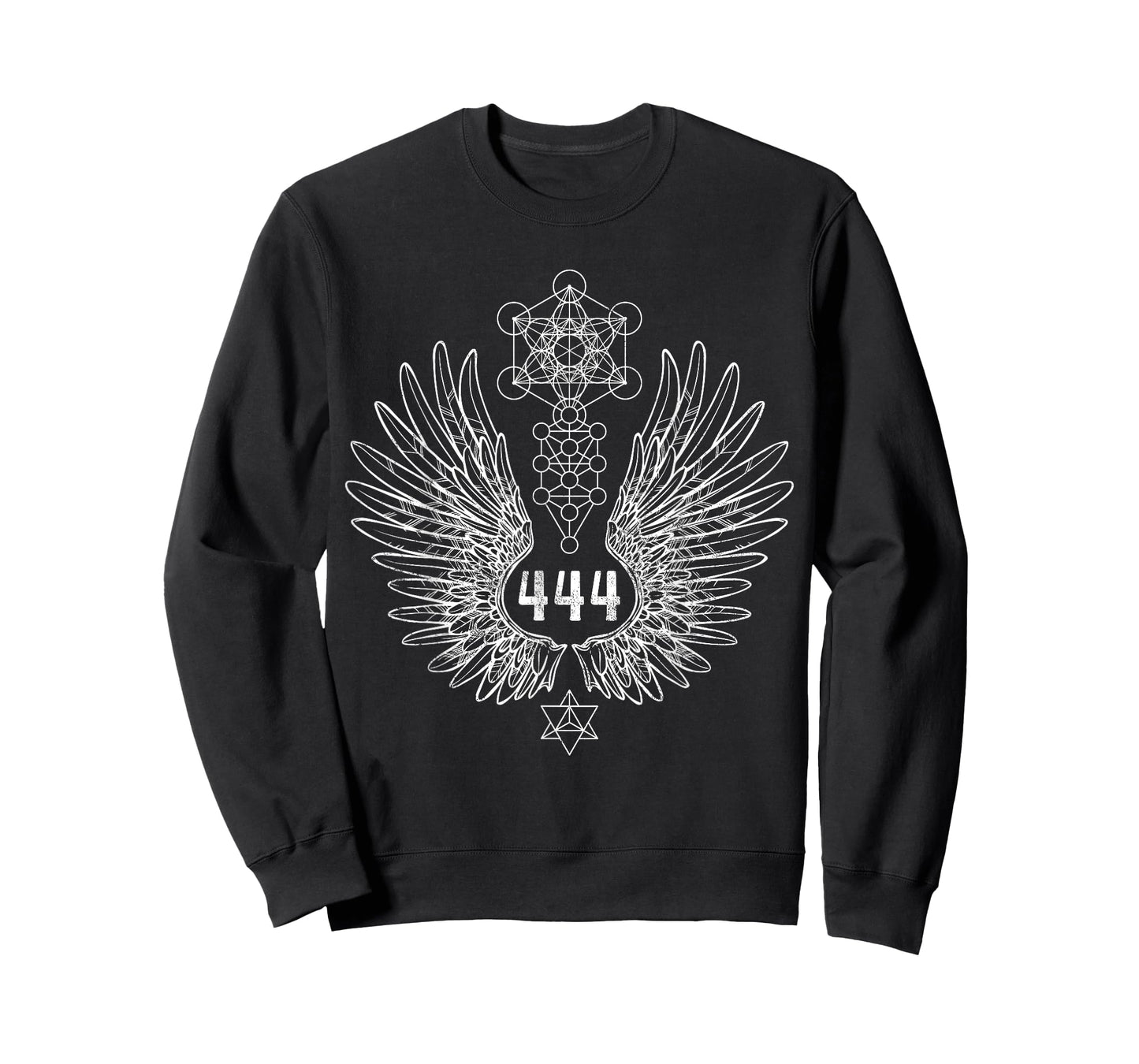 Angel Number 444 Sacred Geometry Healing T-Shirt