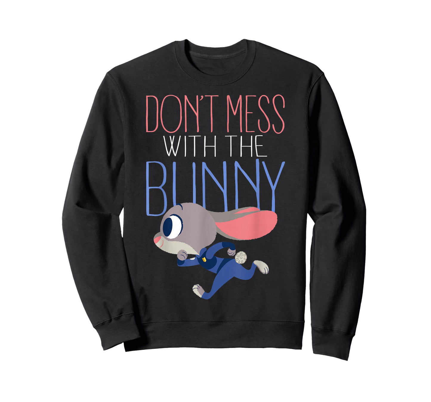 Disney Zootopia Judy Don't Mess with Her Graphic T-Shirt T-Shirt Small
