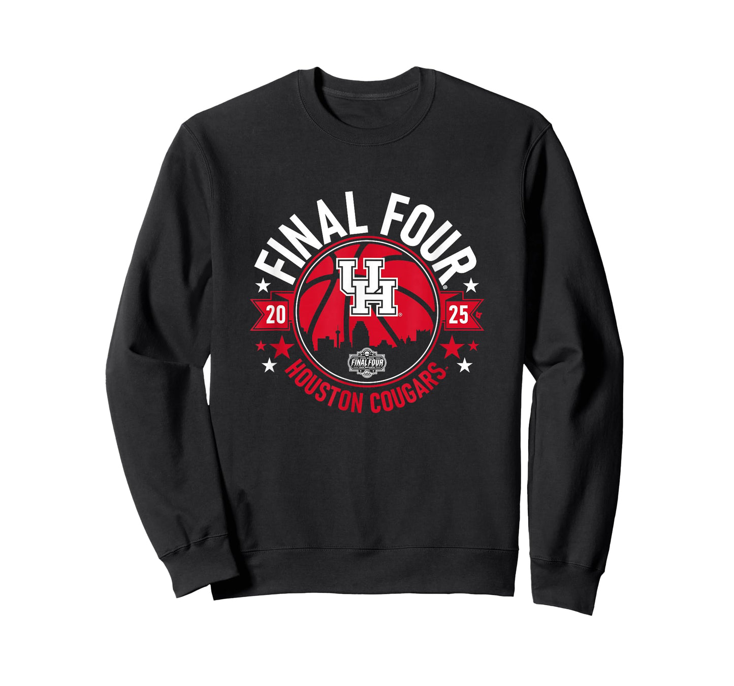 Houston Cougars Basketball: 2025 Men's Final Four - NCAA T-Shirt