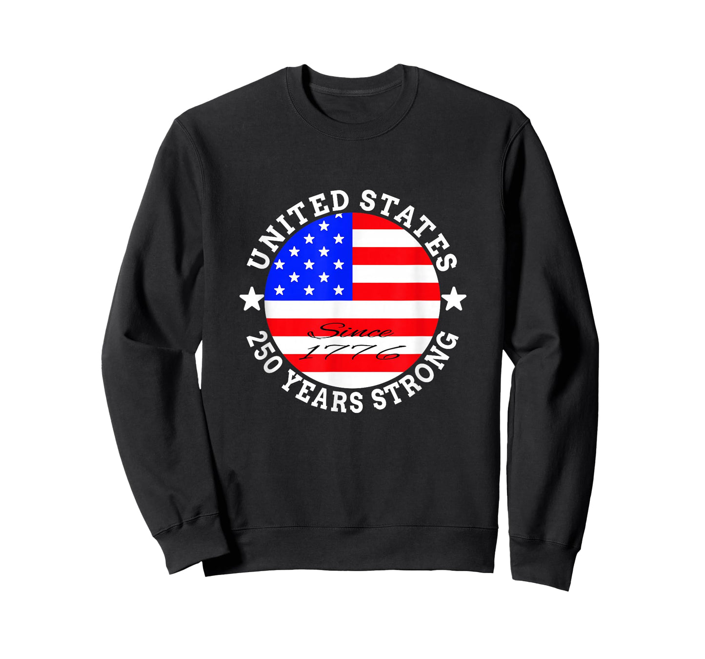 250th Anniversary of the USA 1776-2026 4th of July US Flag T-Shirt