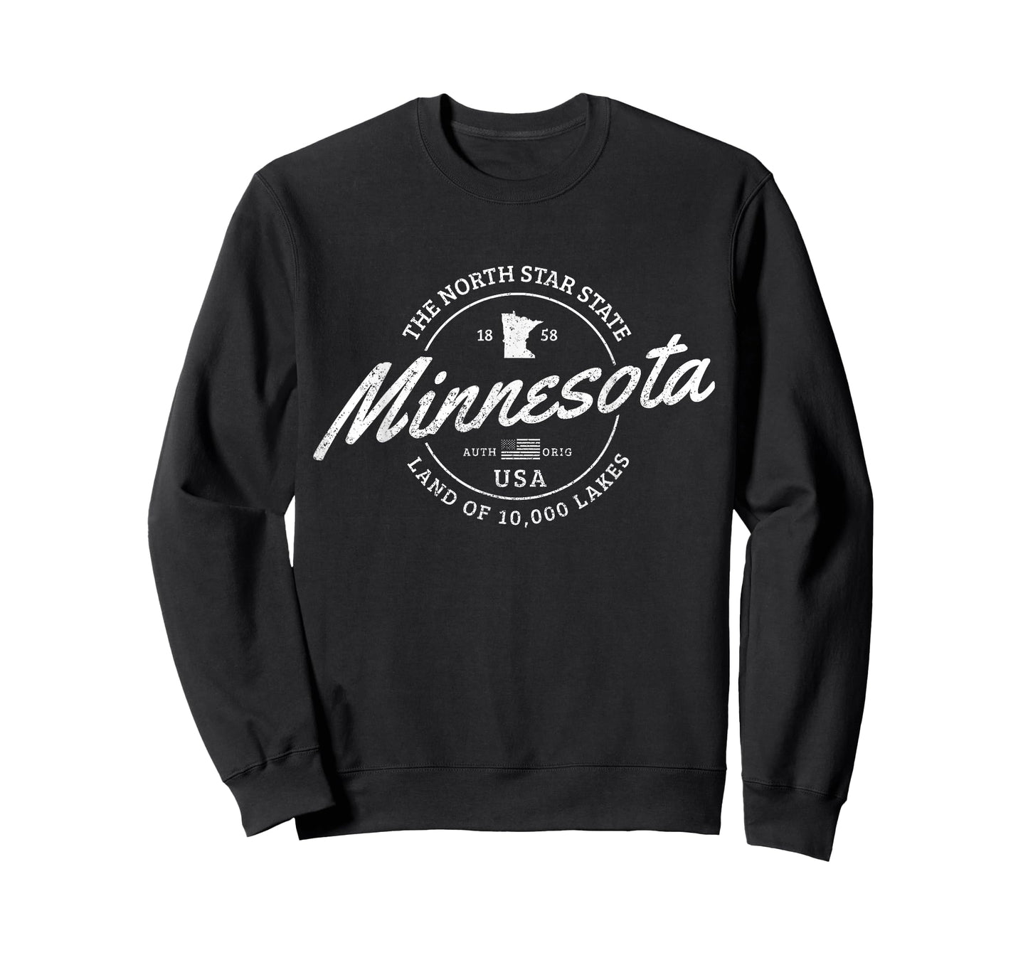 Minnesota North Star State Souvenir 10000 Lakes Gift T-Shirt