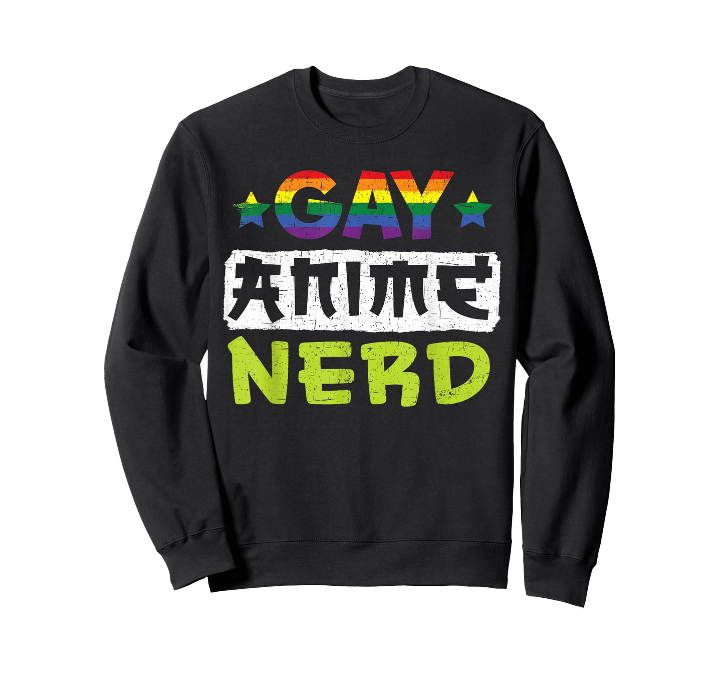 Gay Anime Nerd Manga Reader Otaku Kawaii Lover Animation T-Shirt