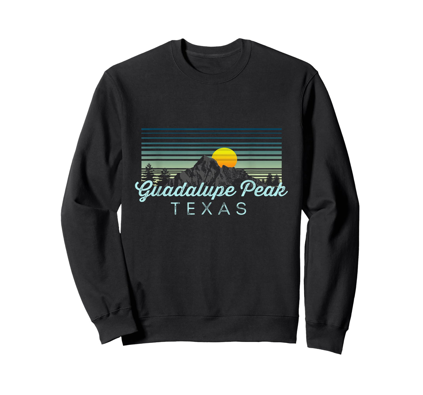 Guadalupe Peak Retro Clothes & Gear Guadalupe Peak Souvenir T-Shirt