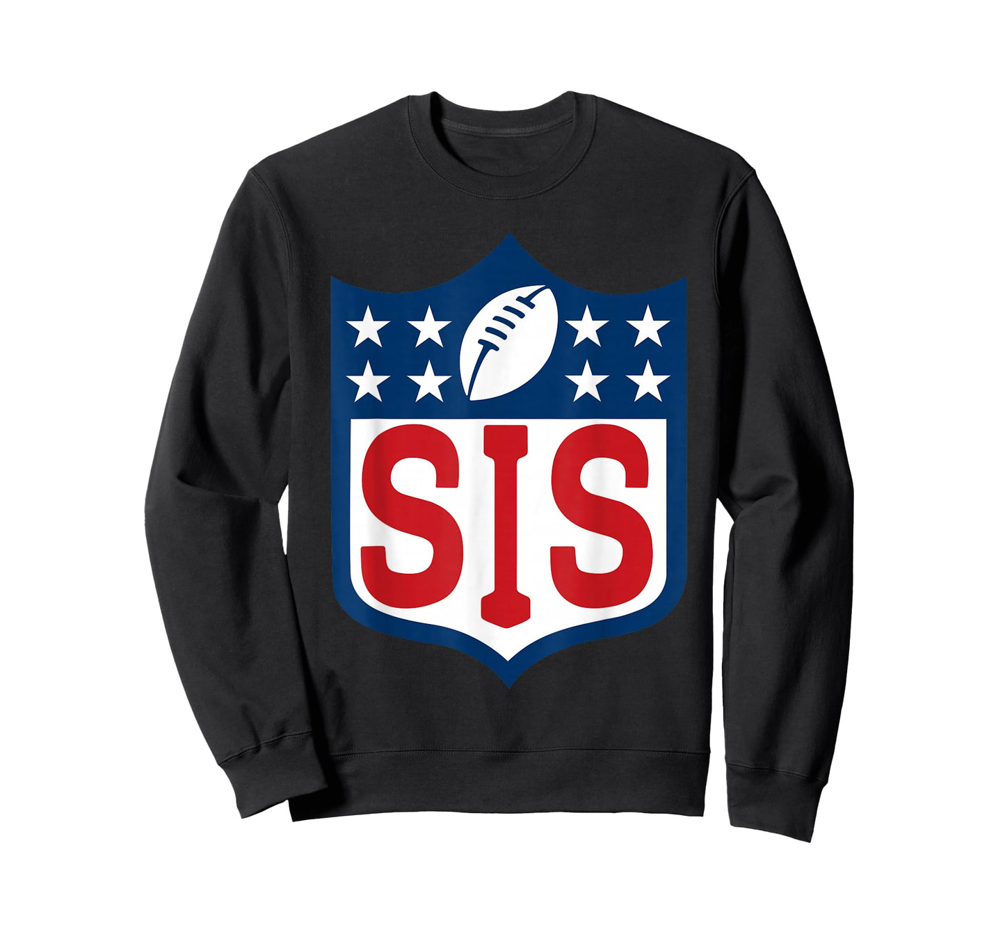Sis American Football Happy Birthday Family Matching Retro T-Shirt