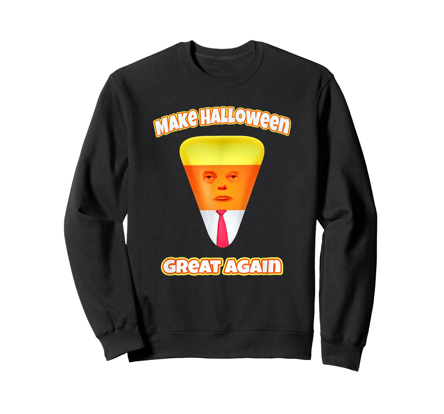 Funny Trump Halloween Costume Funny Candy Corn Halloween T-Shirt