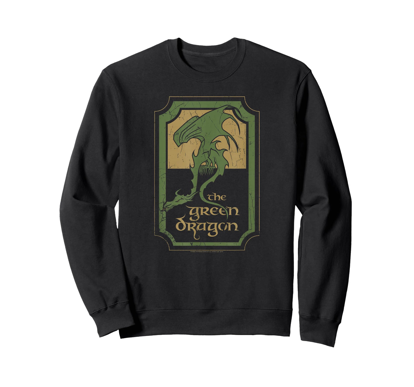 Lord of The Rings Green Dragon Tavern T-Shirt Small