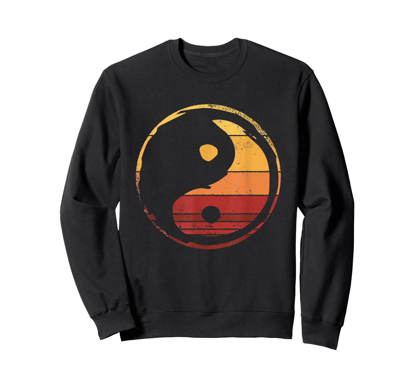 Asia Kawaii Asian Japanese Yin And Yang Retro T-Shirt