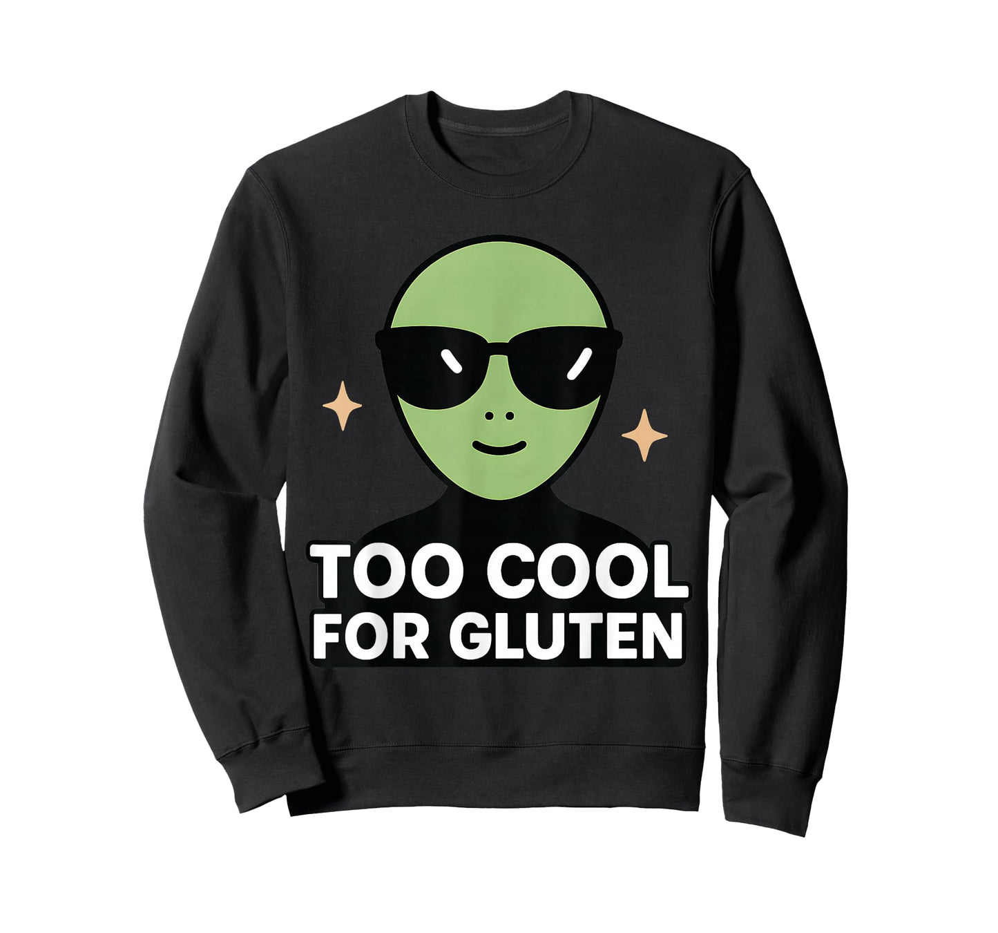 Celiac Disease Funny Alien Halloween Gluten Free T-Shirt