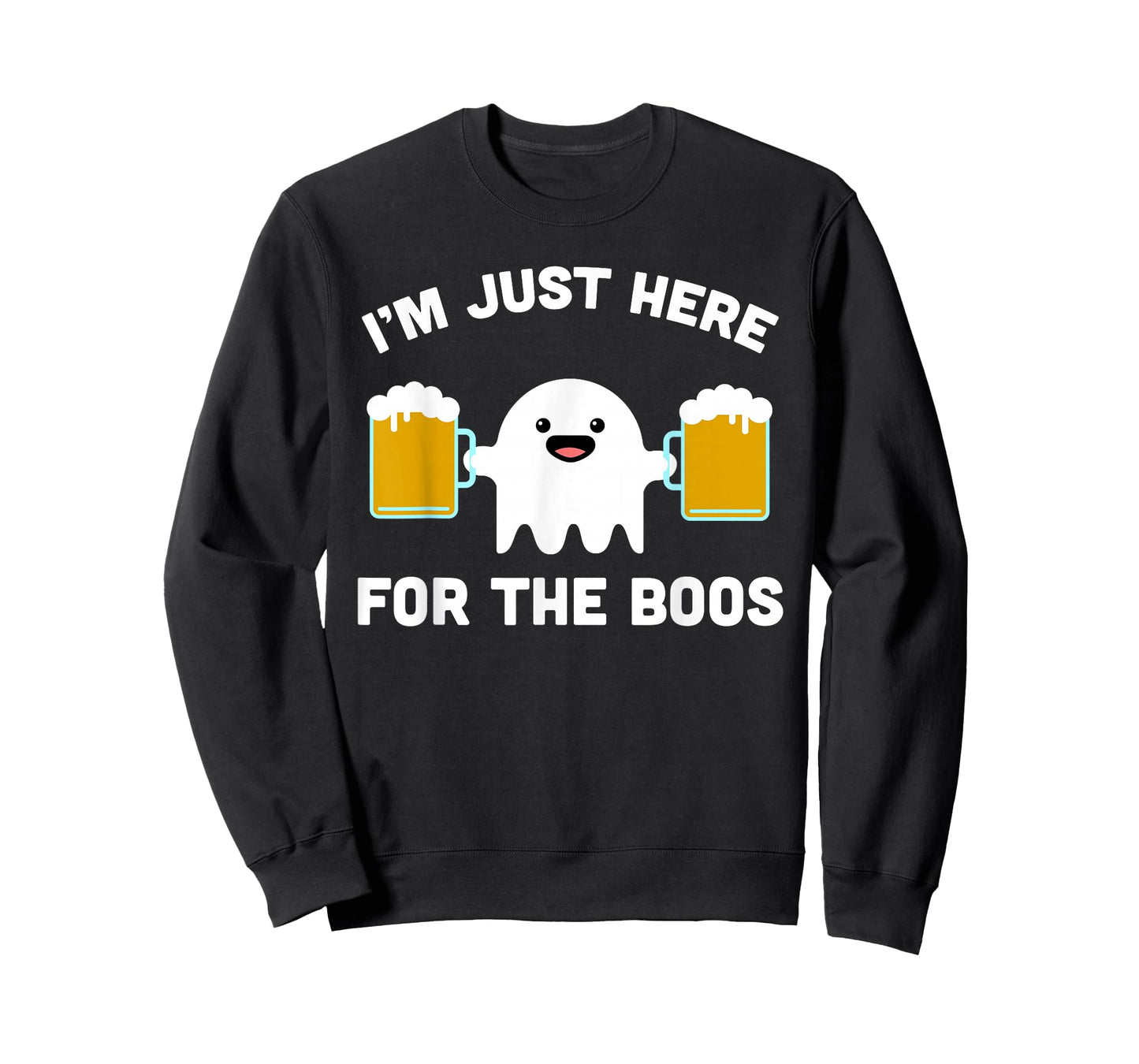 I'm Just Here for the Boos Shirt, Halloween Bartender Tshirt T-Shirt