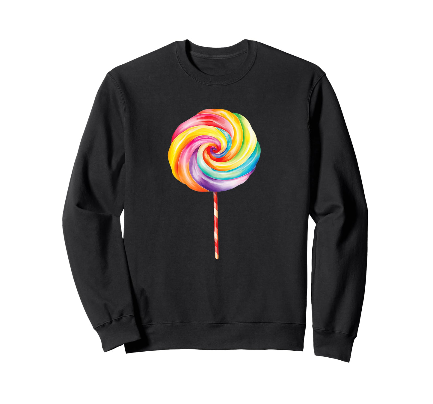 Lollipop Shirt Men Women Kids Rainbow Sucker Candy Costume T-Shirt
