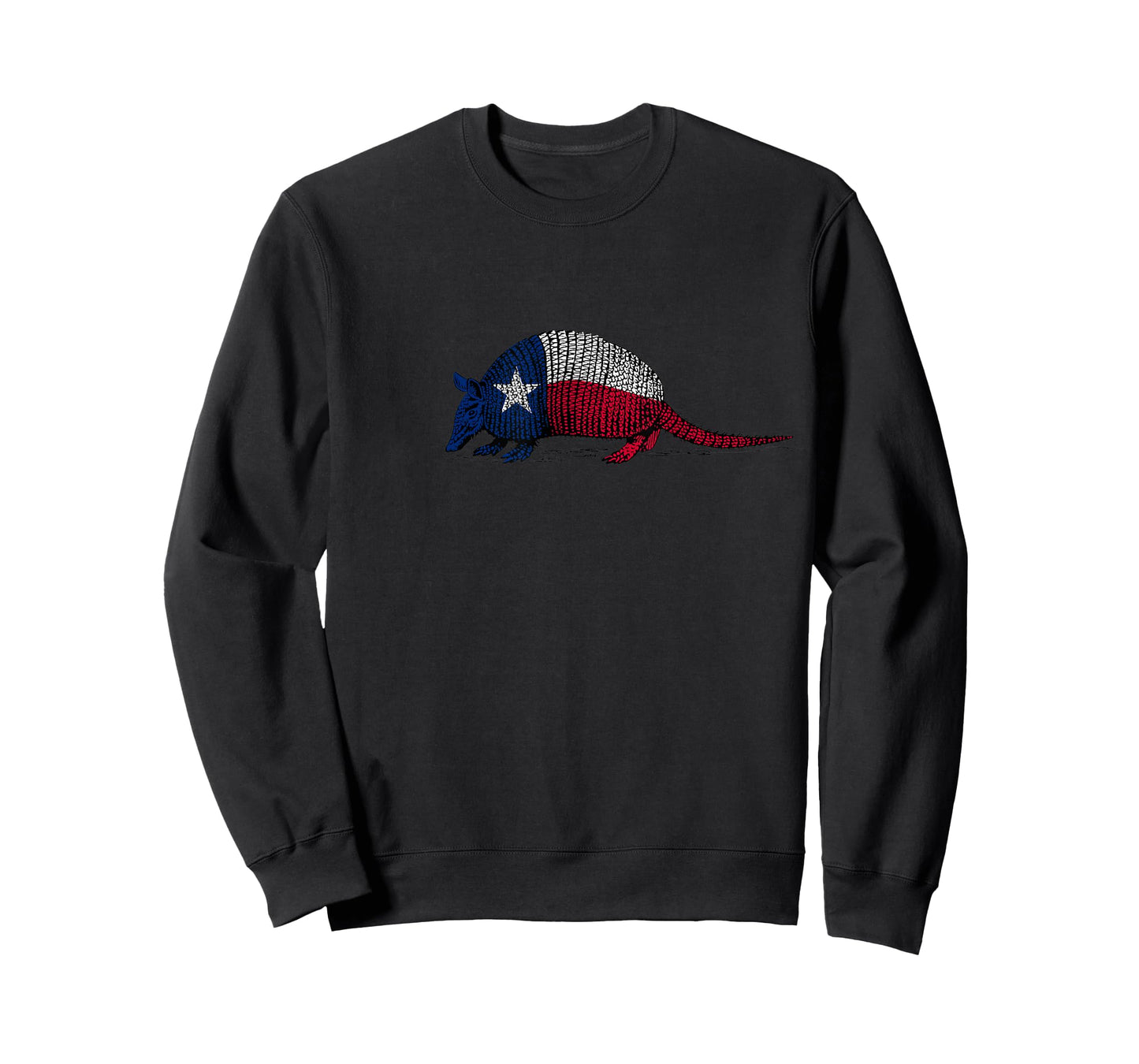 Armadillo Texas Flag T-Shirt T-Shirt