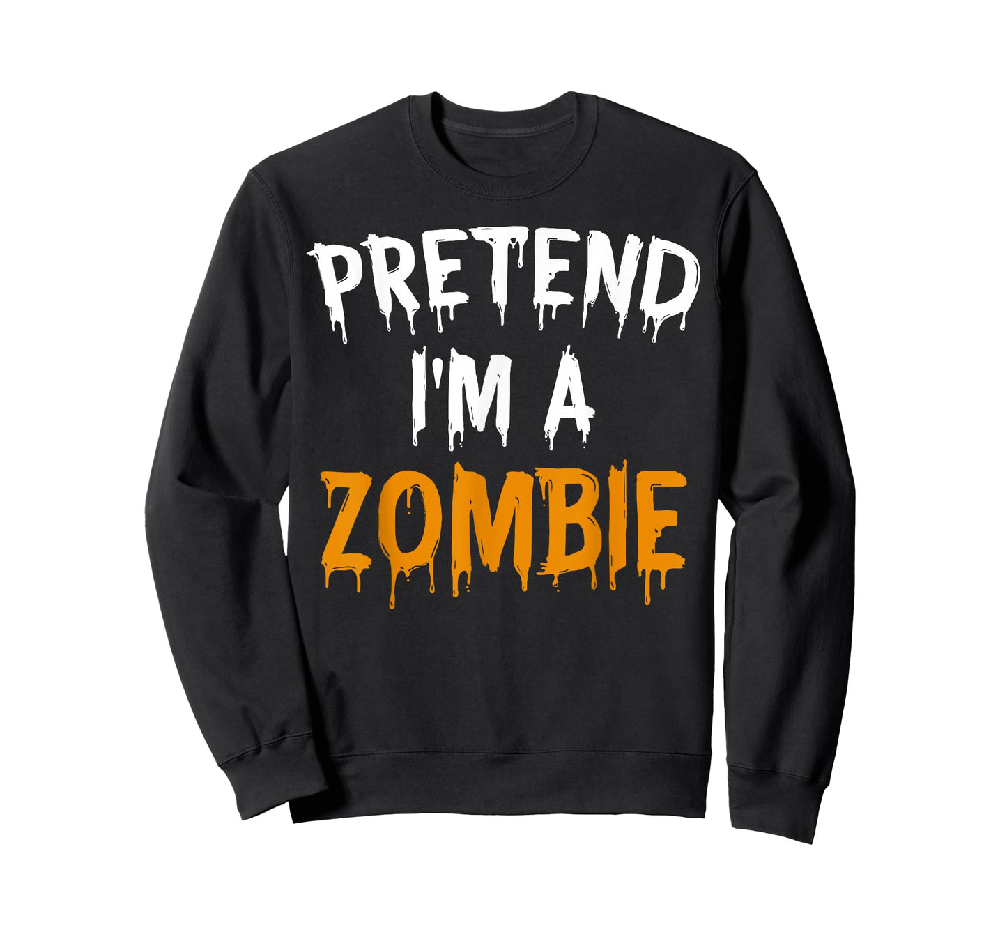 Lazy Easy Halloween Costume Pretend I'm A Zombie T-Shirt