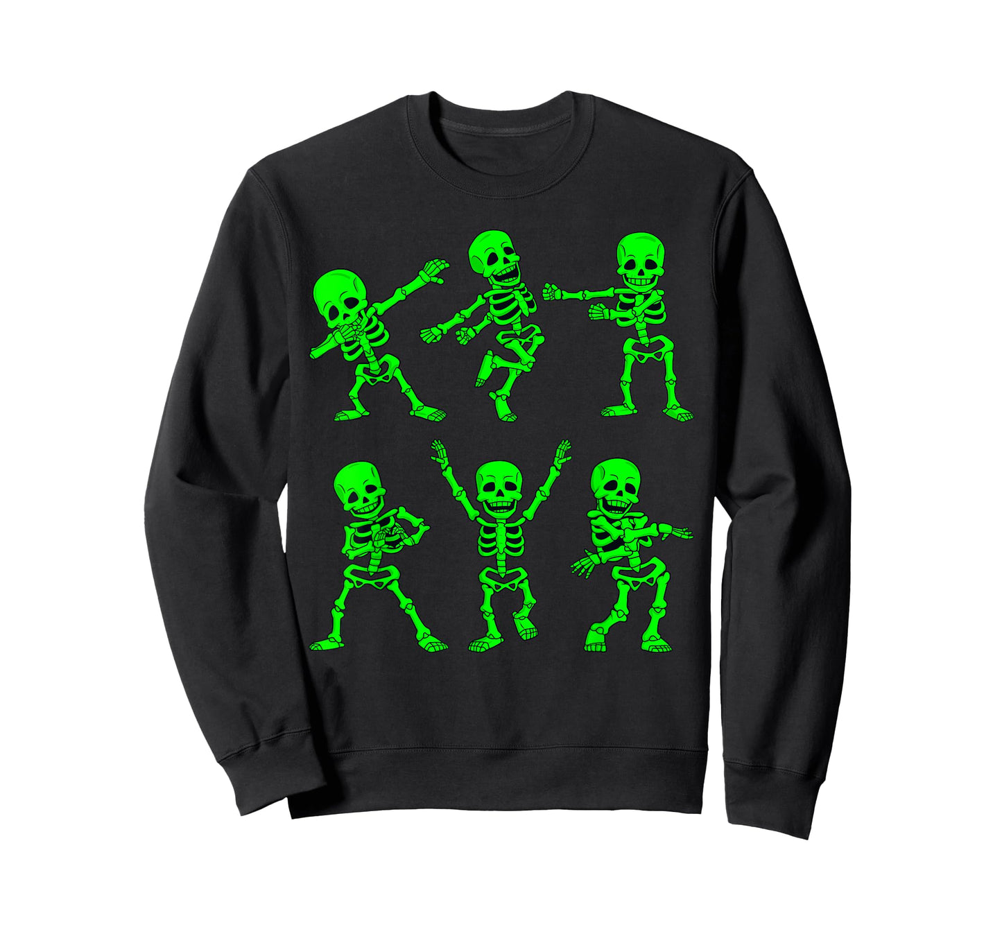 Dancing Skeletons Dance Challenge Girl Boys Kids Halloween T-Shirt