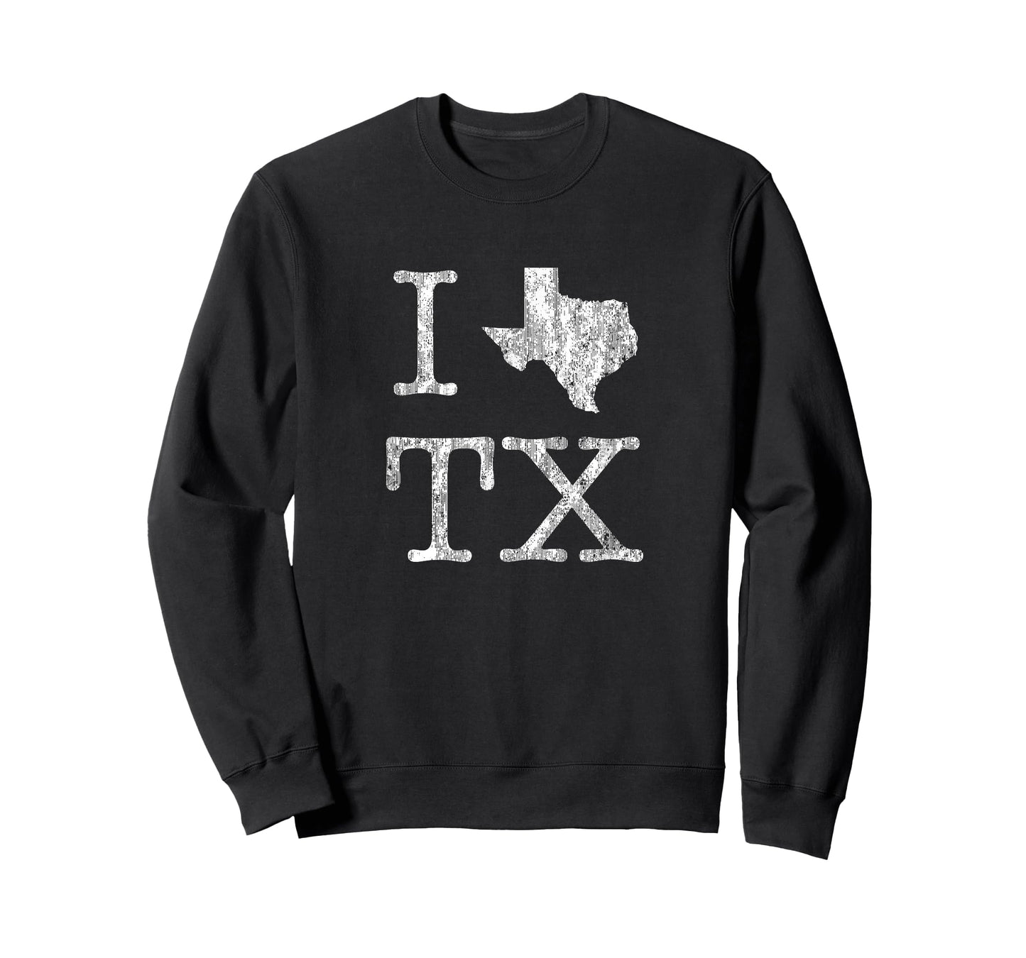 Texas T-Shirt Vintage I Love (Heart) TX Texas Tee T-Shirt