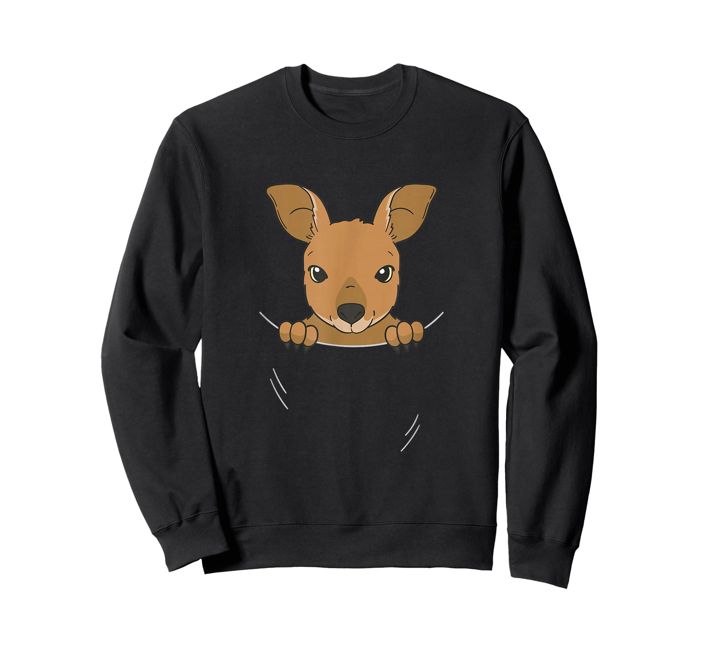 Cute Baby Kangaroo In Belly Bag T-Shirt