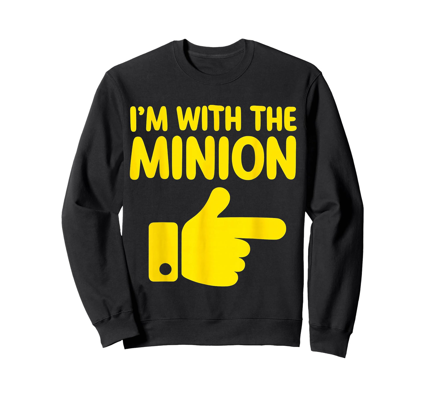 I'm with The Minion Costume Family Lazy Easy Halloween T-Shirt