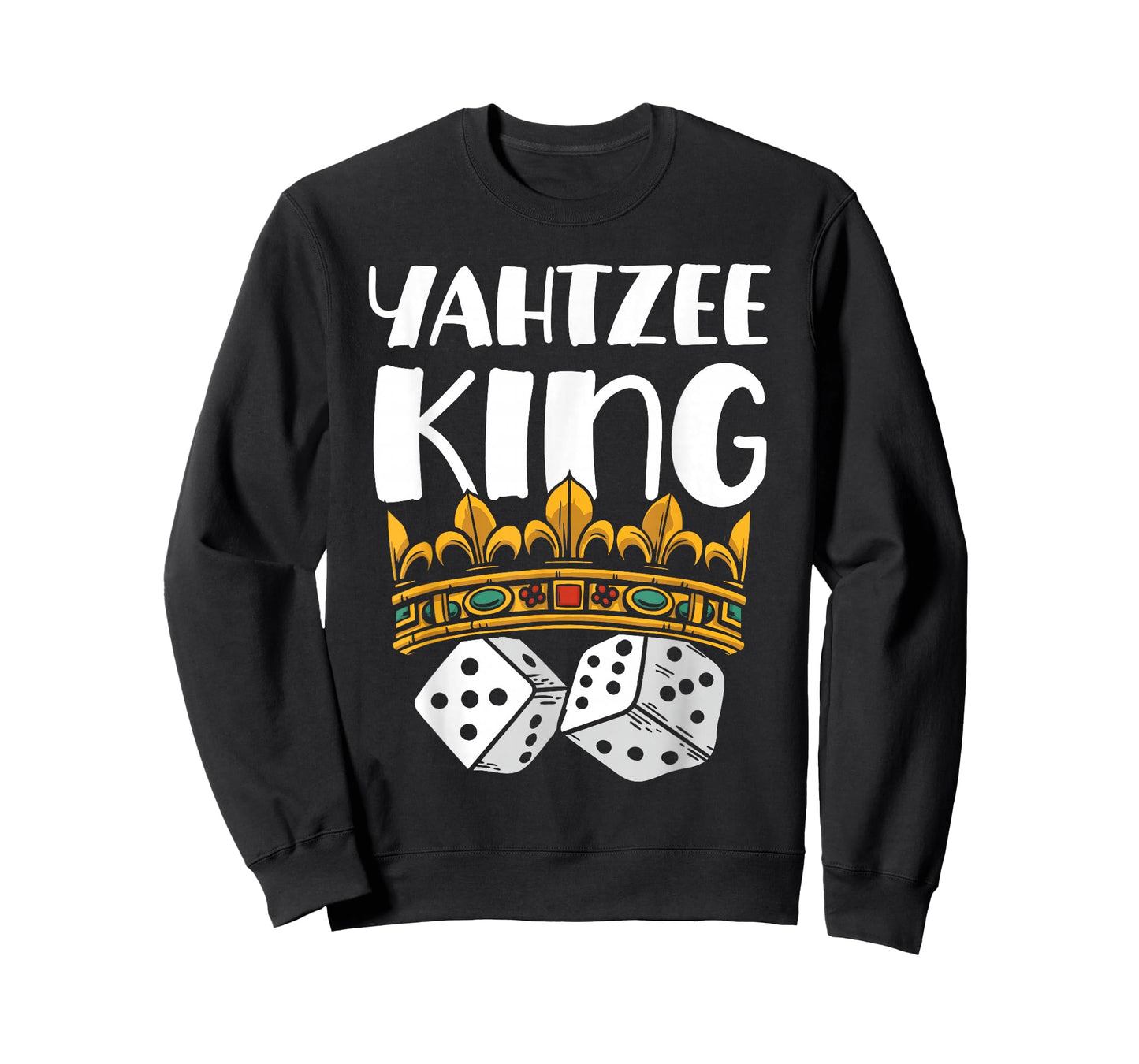 Yahtzee King Game Night Dice Game T-Shirt