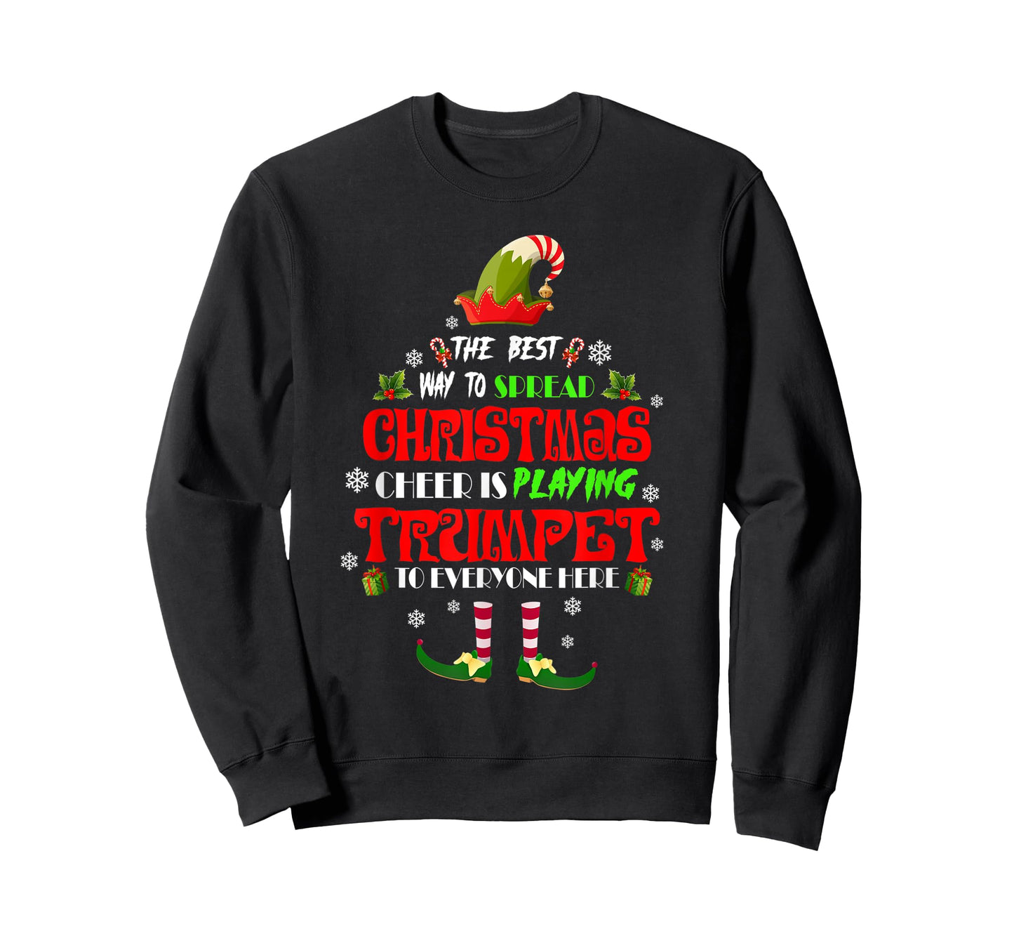 Elf - Best Way To Spread Christmas Cheer Is Playing Trumpet T-Shirt